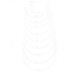 Fiszbiny płaskie rozmiar 23 (FP-WZ4-07)